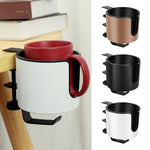 2-in-1 Desk Cup Holder With Headphone Hook And Adjustable Clamp - Image 4