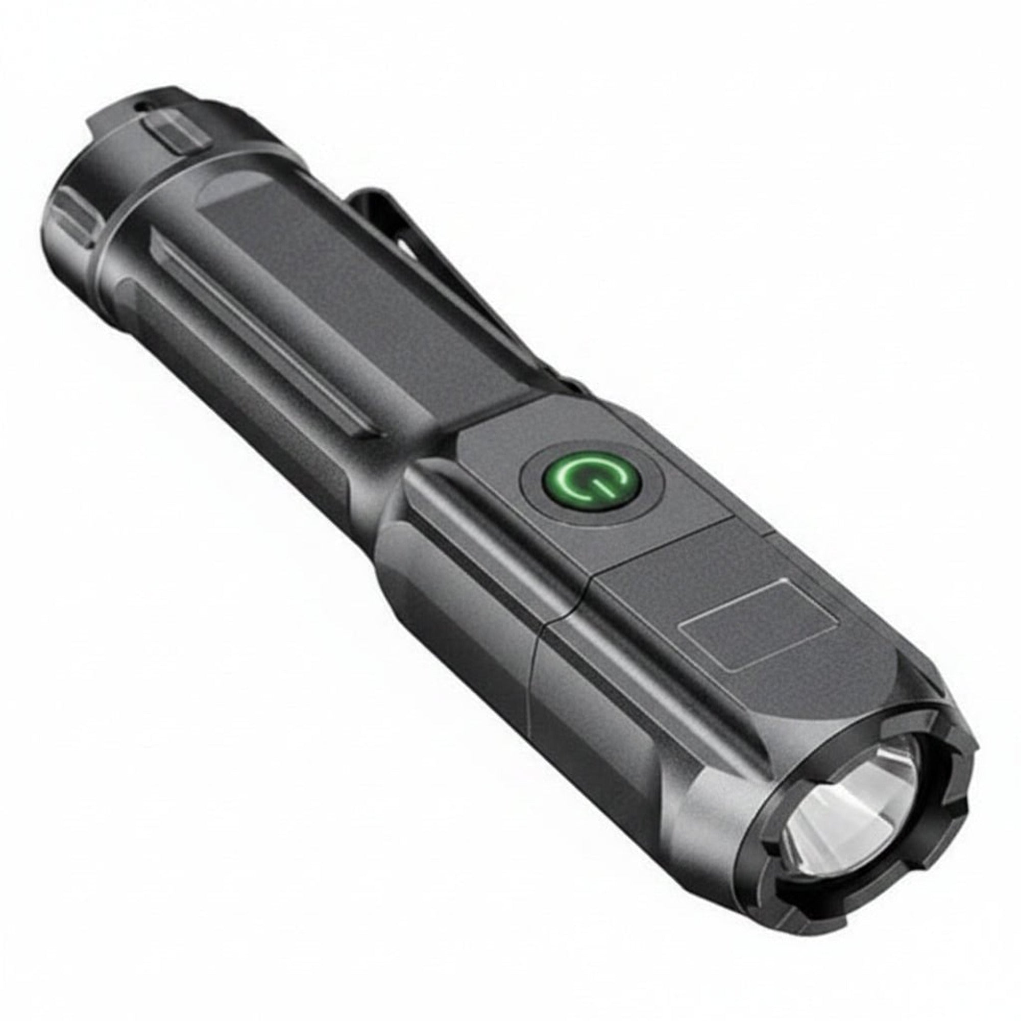 2000 Lumen Rechargeable Waterproof LED Flashlight With Rugged Body - Image 7