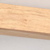Japanese Wooden LED Semi-Flush Mount Ceiling Light |2 Light Lasson Living