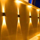 Modern Solar LED Up and Down Wall Light | 1-Light Lasson Living