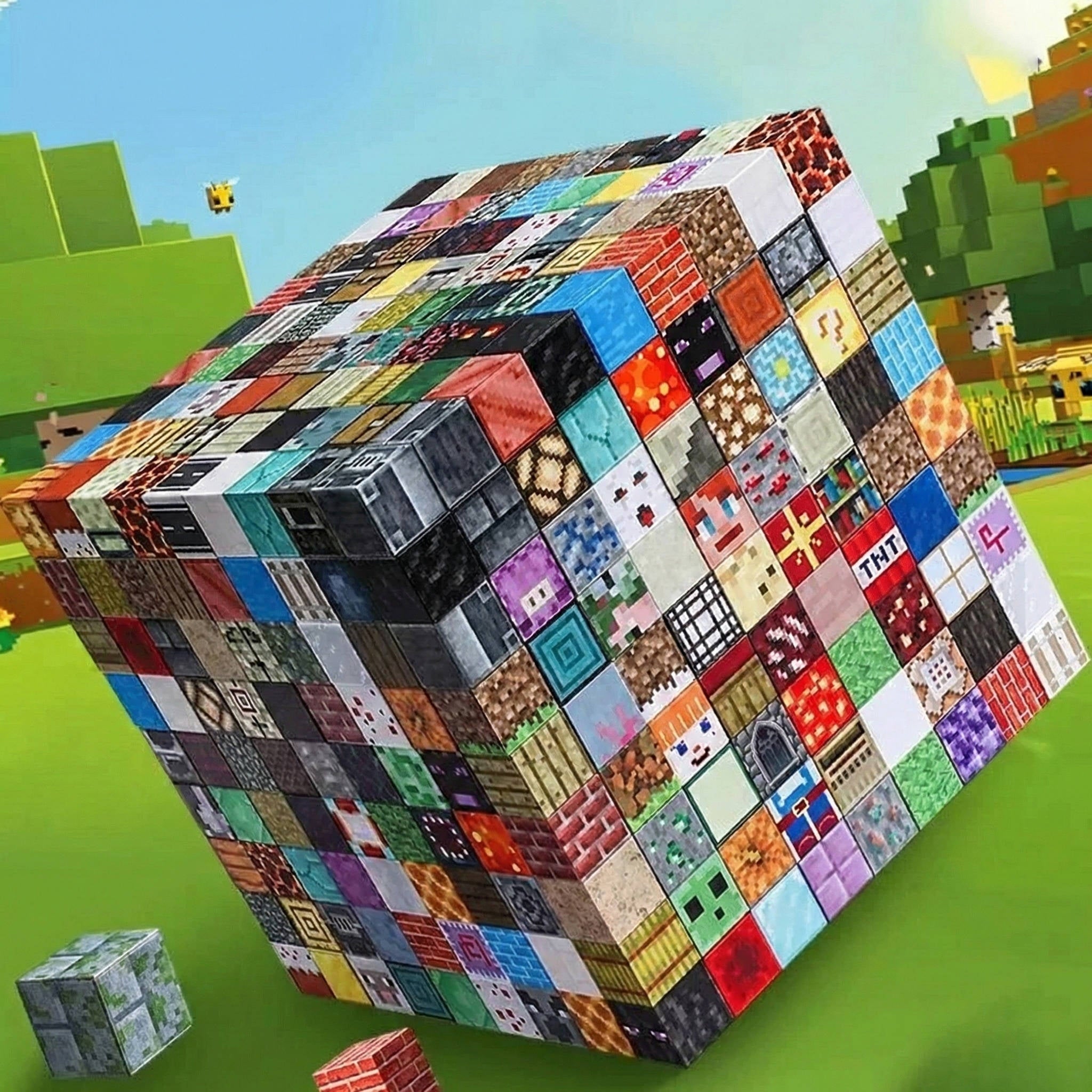 205pc Magnetic Building Blocks With Storage Box And Figurines - Image 2