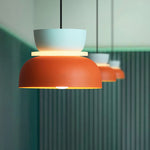 Nordic Zinc Alloy Dual-tone Dome Pendant Light LED 1-light Lasson Living