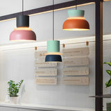 Nordic Zinc Alloy Dual-tone Dome Pendant Light LED 1-light Lasson Living