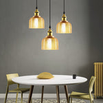 Vintage Textured Glass Pendant 1-Light Lasson Living