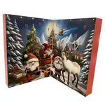 24 Handcrafted Gnomes Christmas Advent Calendar With Lights And Festive Music - Image 1