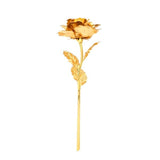 24K Gold Dipped Real Christmas Gold Rose With Gift Box - Image 3