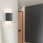 Nordic Resin Striped Wall Sconce LED 1-light Lasson Living