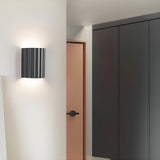 Nordic Resin Striped Wall Sconce LED 1-light Lasson Living