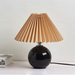 Nordic Ceramic Pleated Table Light | 1-Light Lasson Living