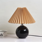 Nordic Ceramic Pleated Table Light | 1-Light Lasson Living