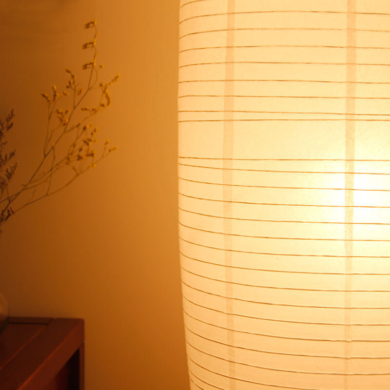 Nordic Rice Paper Column 2-Light Floor Lamp Lasson Living