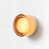 Modern Glass Round Wall Sconce LED 1-Light Lasson Living