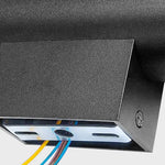 Modern Cylindrical LED 2-Light Wall Sconce Lasson Living