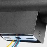Modern Cylindrical LED 2-Light Wall Sconce Lasson Living