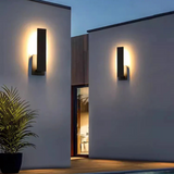 Minimalist Waterproof Outdoor Square Wall Sconce LED 1-Light Lasson Living