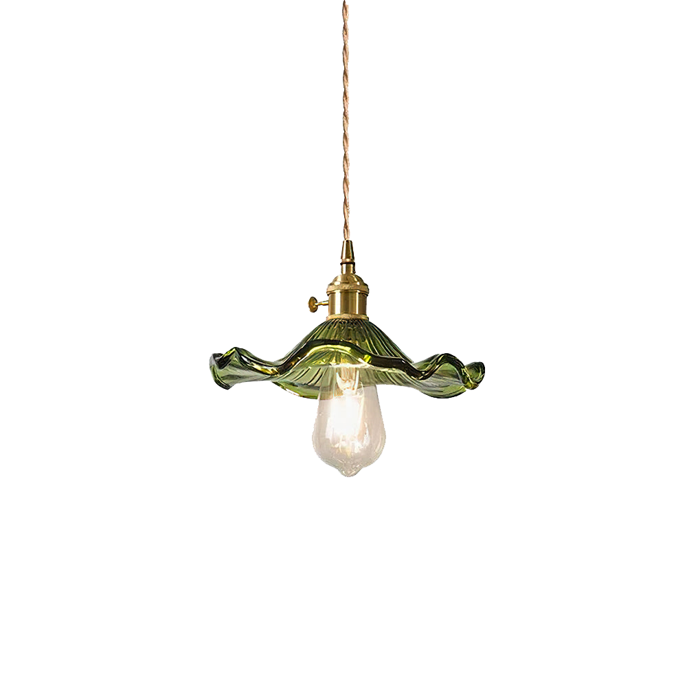 Modern Grass Flower Pendant Light 1-Light Lasson Living
