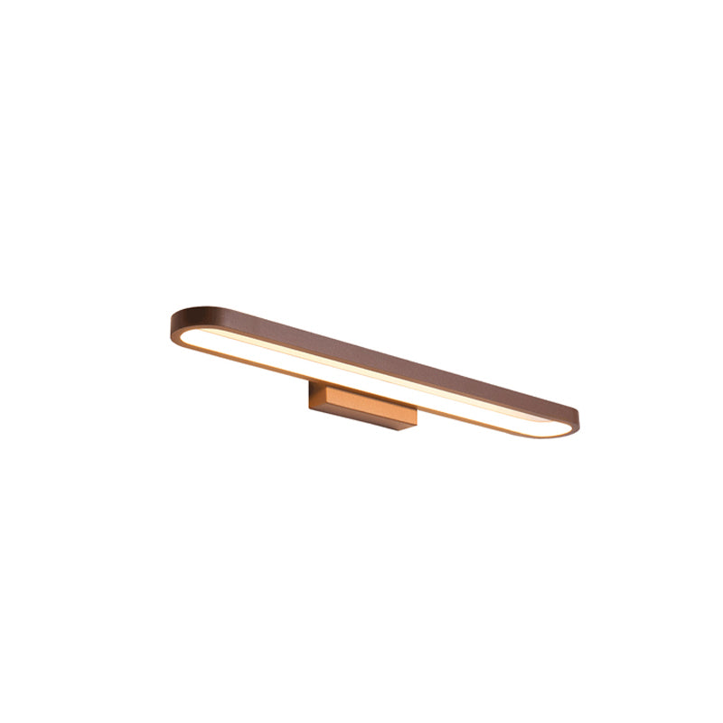 Modern LED Linear Mirror Wall Light | 1-Light Lasson Living