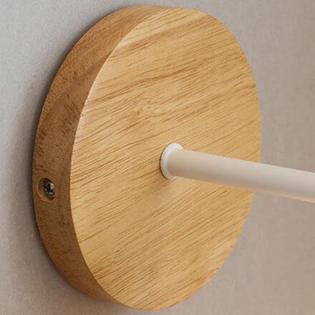 Nordic Wood Dome Wall Light | 1-Light Lasson Living