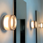 Nordic Acrylic Dimple Wall Sconce LED 1-light Lasson Living