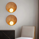 Modern Japandi Resin Bowl Wall Sconce G9 1-Light Lasson Living