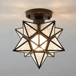 Modern Star-Shaped LED Ceiling Light – 1 Light Lasson Living