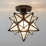Modern Star-Shaped LED Ceiling Light – 1 Light Lasson Living