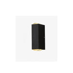 Modern Rectangular LED Outdoor Wall Sconce Light 1-light Ip65 Lasson Living