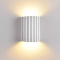 Nordic Resin Striped Wall Sconce LED 1-light Lasson Living