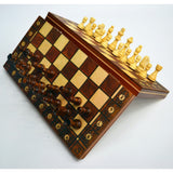 3 In 1 Chess Set With Folding Wooden Magnetic Board - Image 1