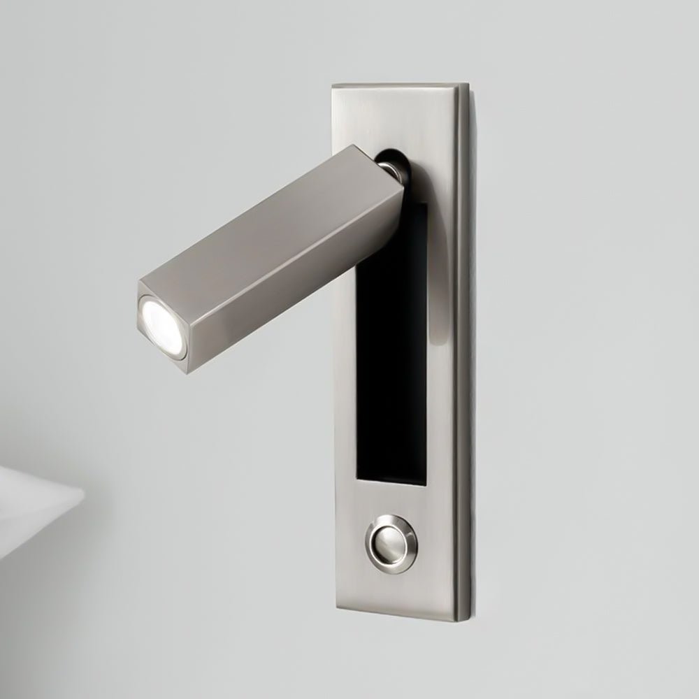 Modern Minimalist Embedded Aluminum LED Wall Sconce 1-Light Lasson Living