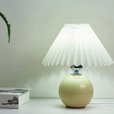 Nordic Ceramic Pleated Table Light | 1-Light Lasson Living
