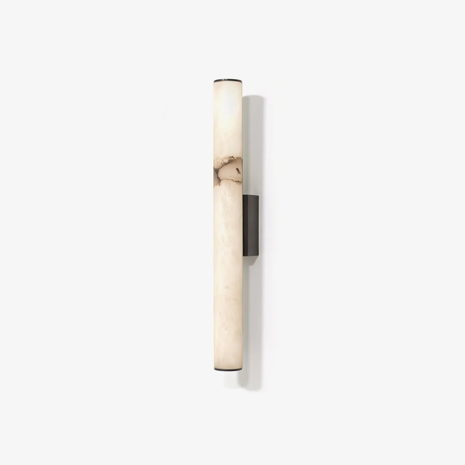 Modern Minimalist Spanish Marble Copper Wall Sconce LED 1-Light Lasson Living