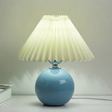 Nordic Ceramic Pleated Table Light | 1-Light Lasson Living