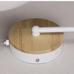 Nordic Wood Dome Wall Light with Pull Switch | 1-Light Lasson Living
