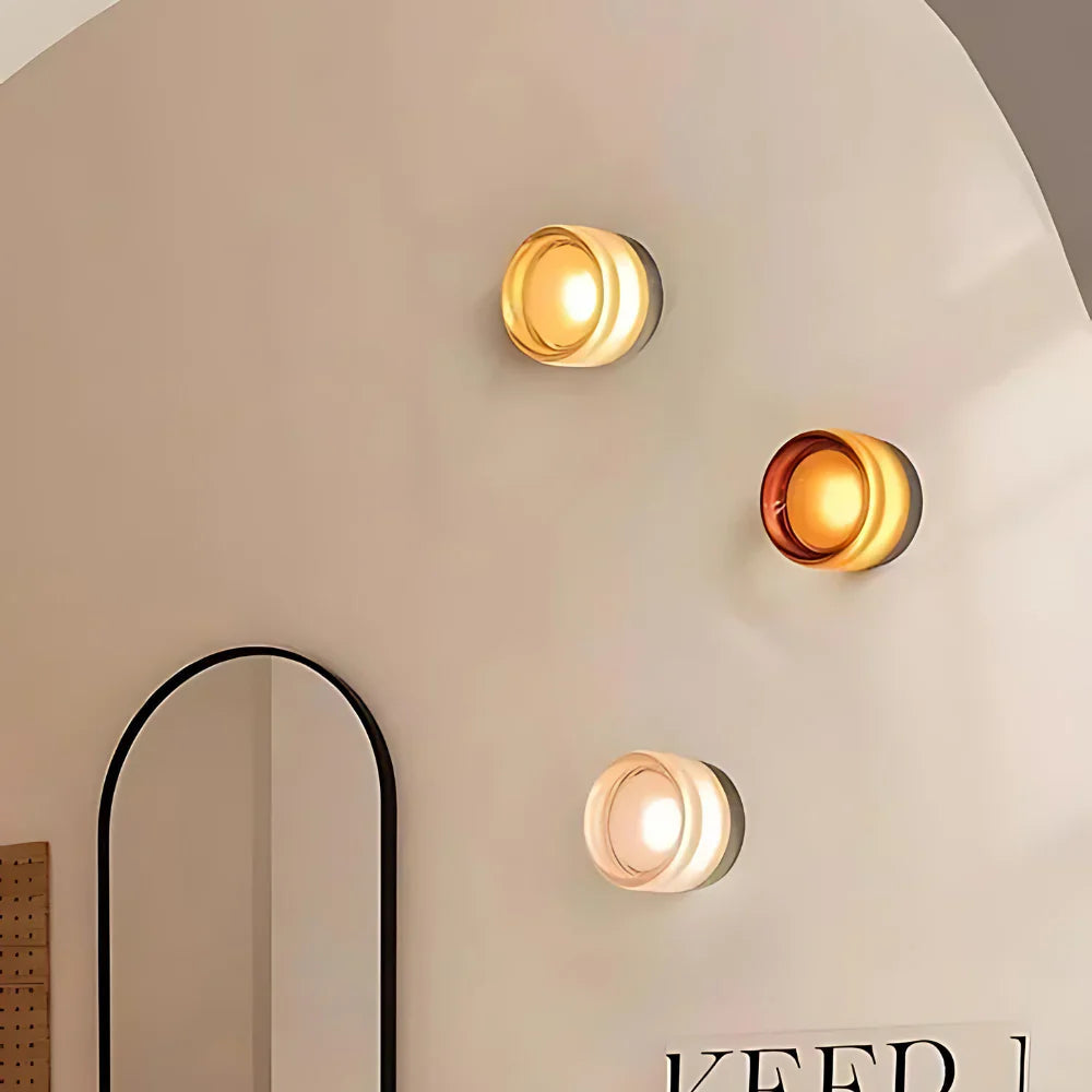 Nordic Acrylic Dimple Wall Sconce LED 1-light Lasson Living