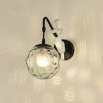 Vintage Glass Globe 1-Light Mermaid Wall Sconce Lasson Living