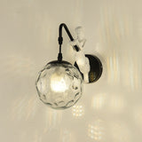 Vintage Glass Globe 1-Light Mermaid Wall Sconce Lasson Living