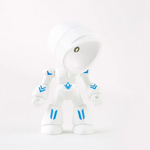Modern Robot-Inspired LED Table Lamp 1-Light Lasson Living