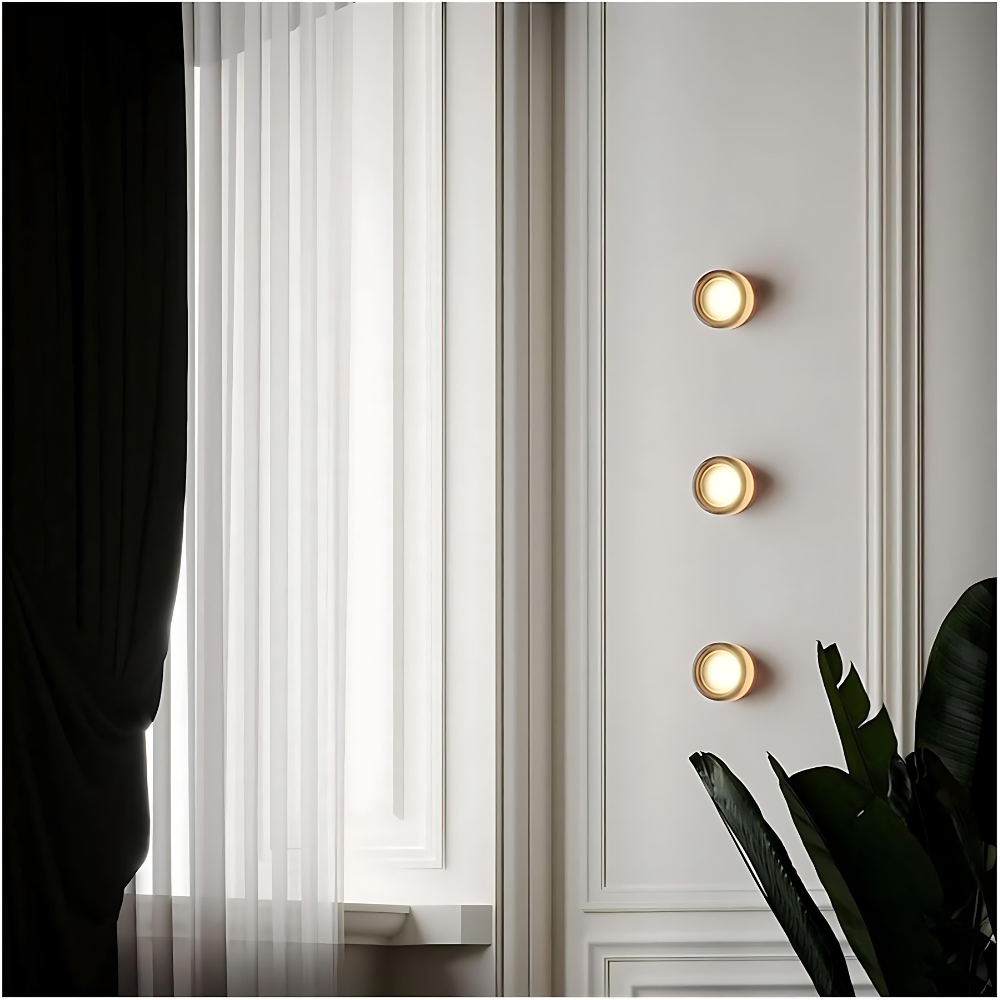 Nordic Acrylic Dimple Wall Sconce LED 1-light Lasson Living