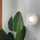 Modern Glass Disc Ceiling and Wall Light LED 1-Light Lasson Living