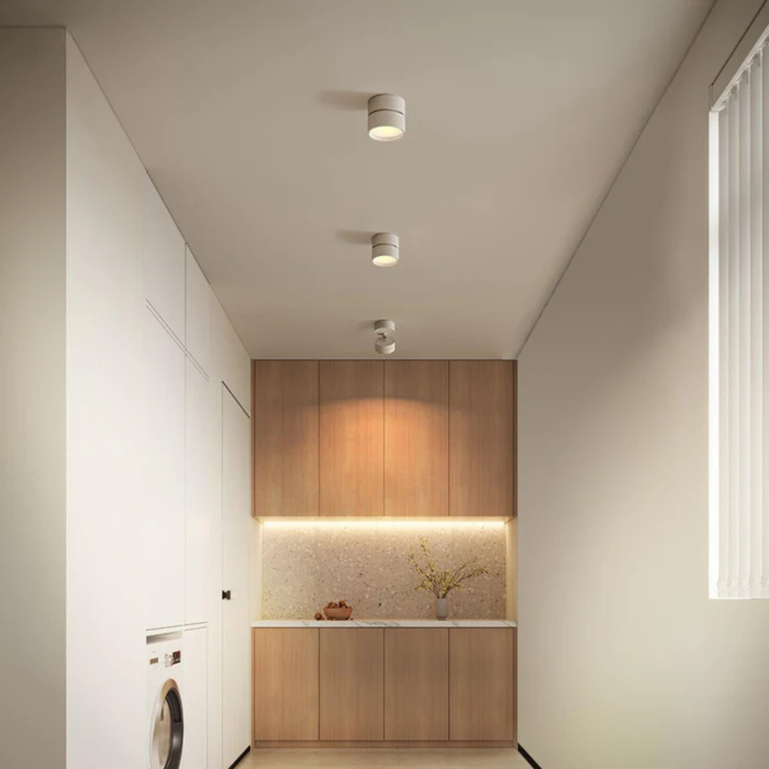 Modern Adjustable LED Ceiling Light 1-Light Lasson Living