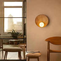 Modern Japandi Resin Bowl Wall Sconce G9 1-Light Lasson Living