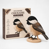 3D Fabric Patchwork Bird Kit With Pre-Cut Numbered Pieces And Wooden Stand - Image 12