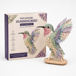 3D Fabric Patchwork Bird Kit With Pre-Cut Numbered Pieces And Wooden Stand - Image 9