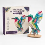 3D Fabric Patchwork Bird Kit With Pre-Cut Numbered Pieces And Wooden Stand - Image 10