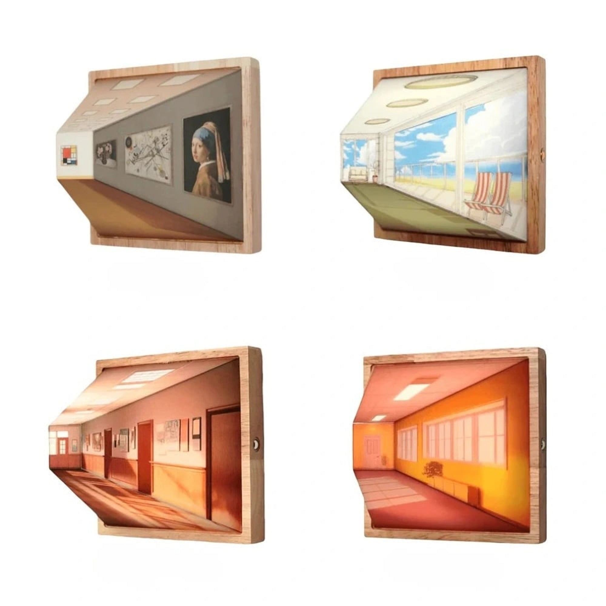 3D Illusion Art Light 3D Wall Wood-Framed - Image 11