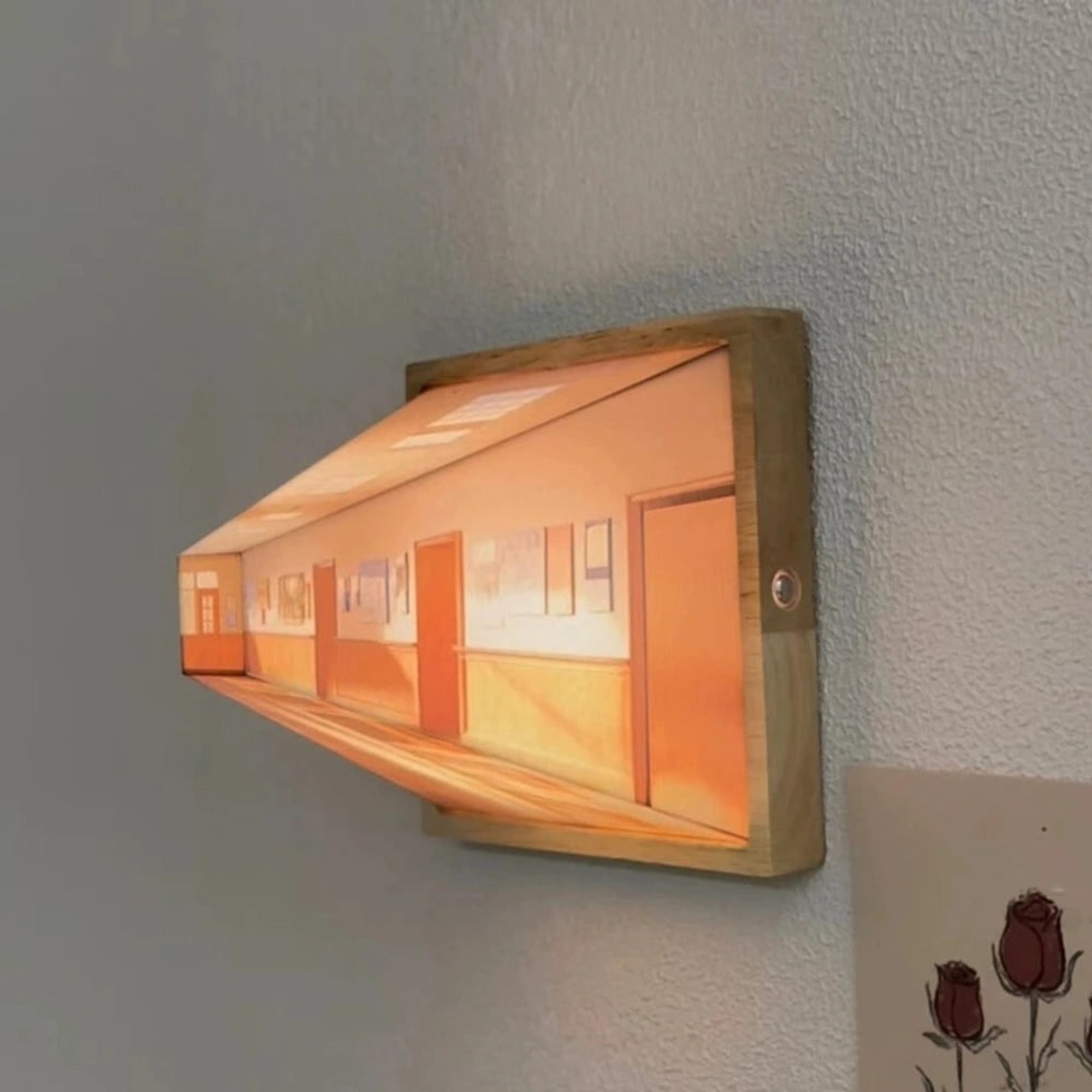 3D Illusion Art Light 3D Wall Wood-Framed - Image 2