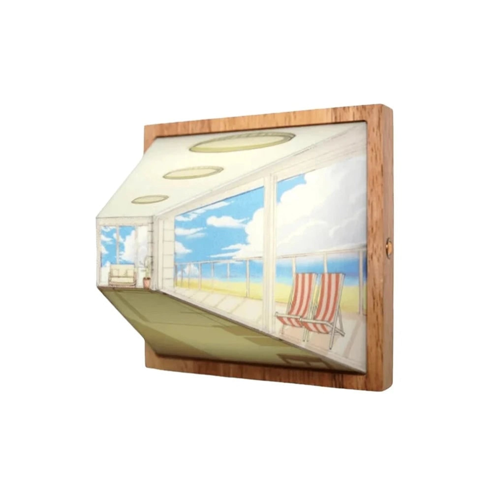 3D Illusion Art Light 3D Wall Wood-Framed - Image 3