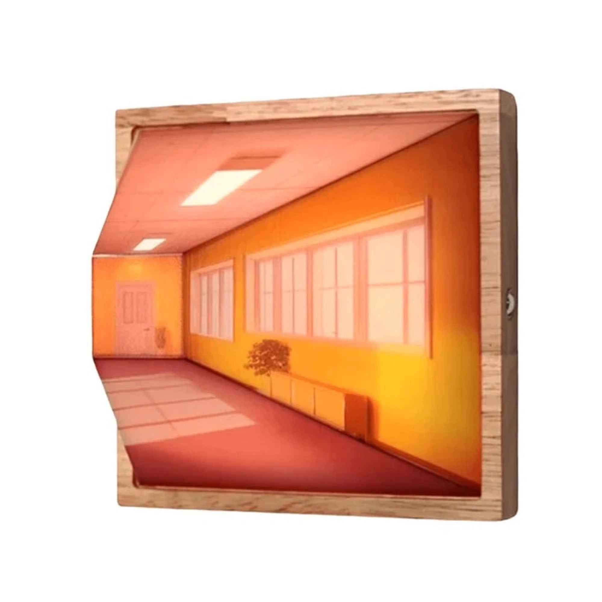 3D Illusion Art Light 3D Wall Wood-Framed - Image 4