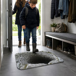3D Optical Illusion Stone Well Doormat With Non-Slip Latex Backing - Image 5